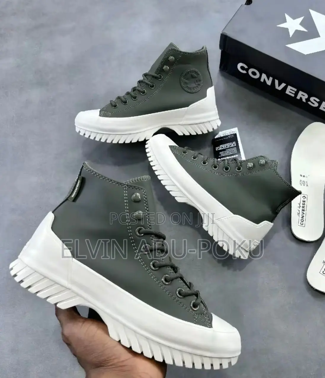 Converse Canvas All Star Boots in Different Colours , Swipe > 