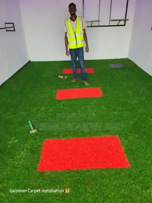 Bright Green Grass Artificial Carpet for Shops