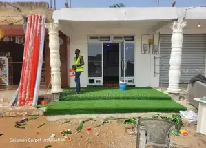 Bright Green Grass Artificial Carpet for Shops