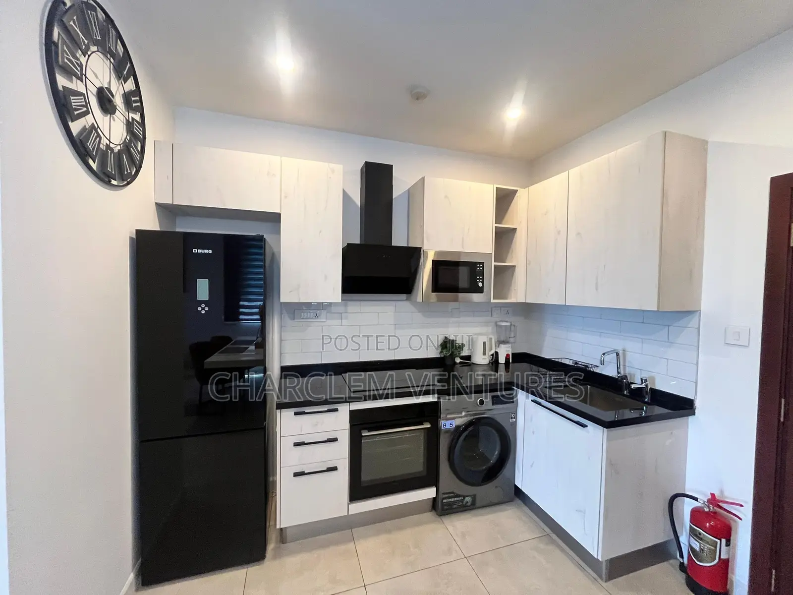 Furnished 1bdrm Apartment in Charclem Ventures, Accra Metropolitan