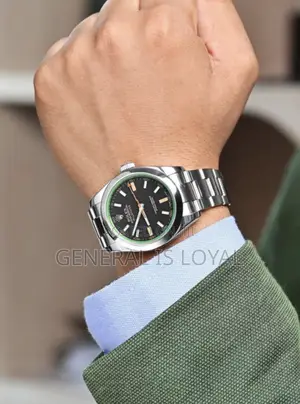 Rolex Milgauss Green Sapphire Crystal and Orange