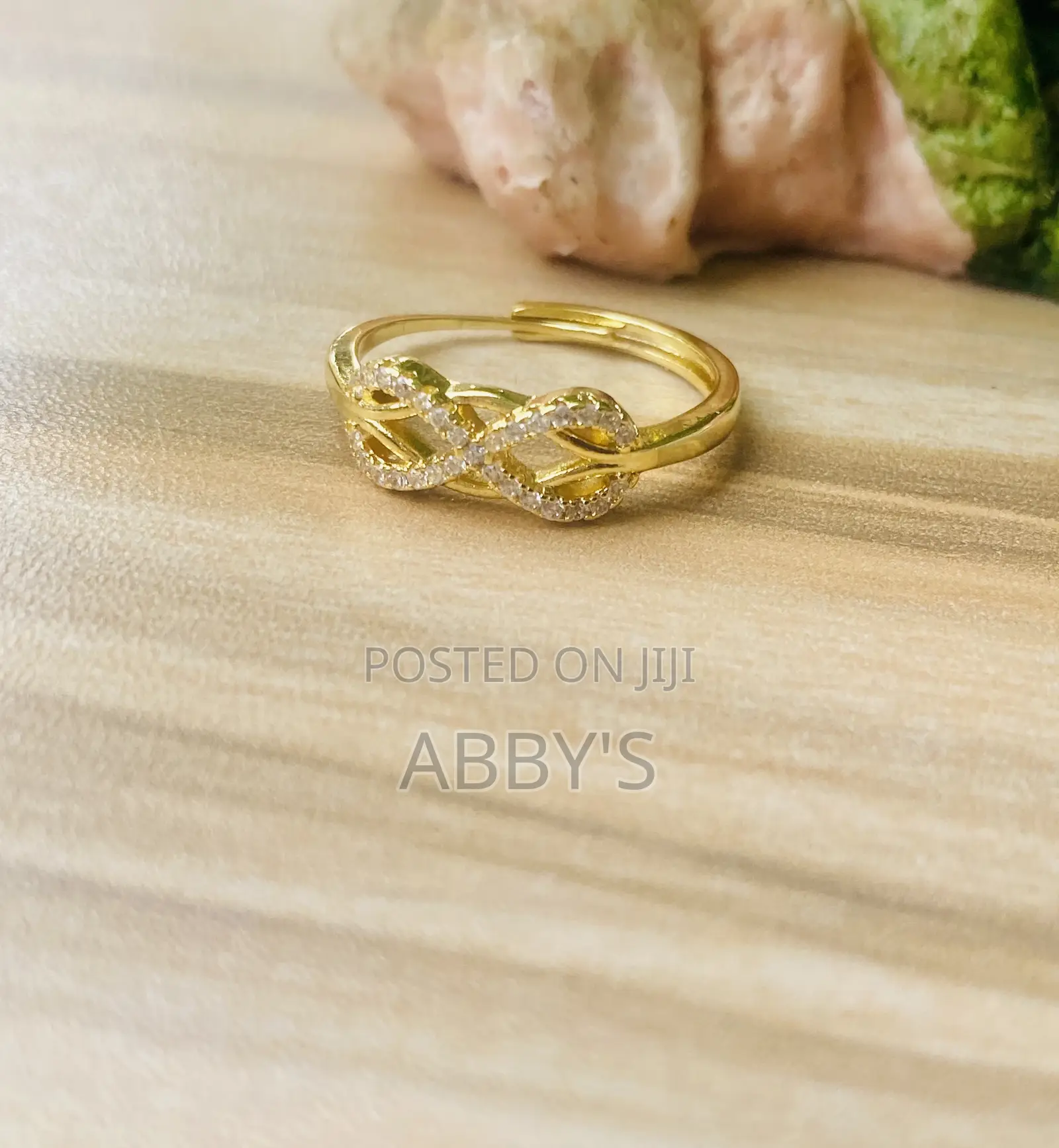 Infinity Love Adjustable Proposal Ring