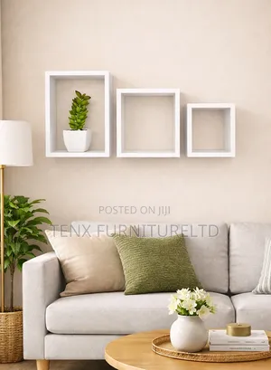 Wall Shelves (3pcs) White
