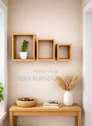 Wall Shelves (Wooden 3pcs)