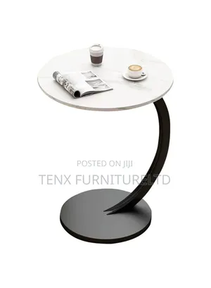 Side/End Table (Black and White)