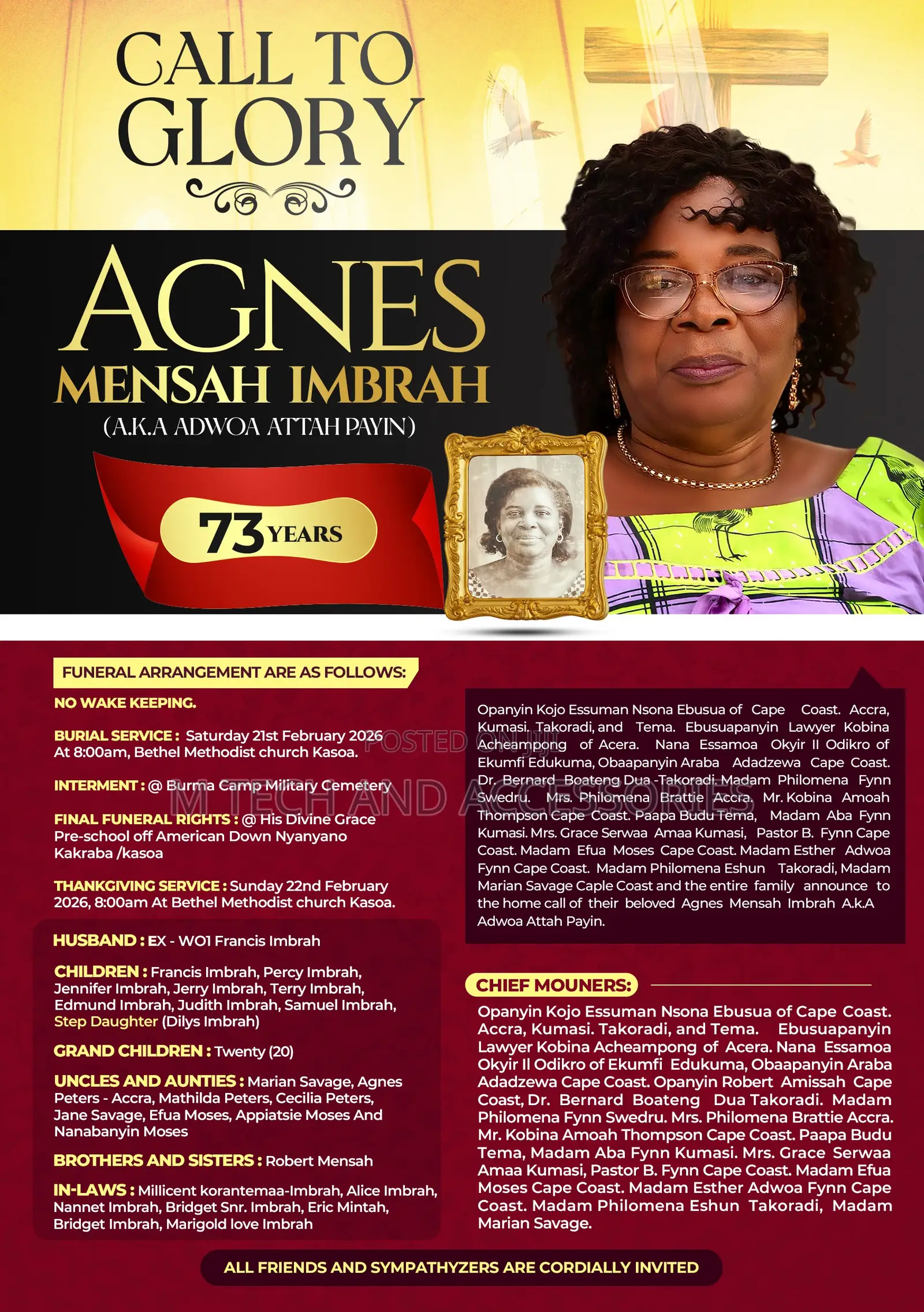 Funeral Posters Brochures Designer
