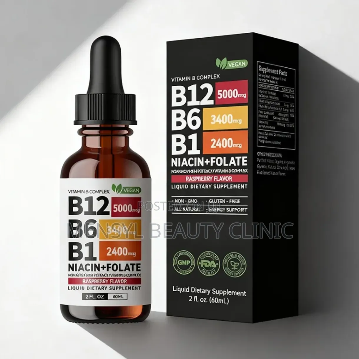Vitamin B12, B6,B1 for Adults and Kids Nerve Function, and the Heart