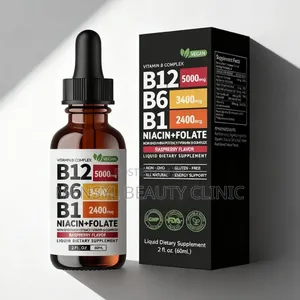 Vitamin B12, B6,B1 for Adults and Kids Nerve Function, and the Heart