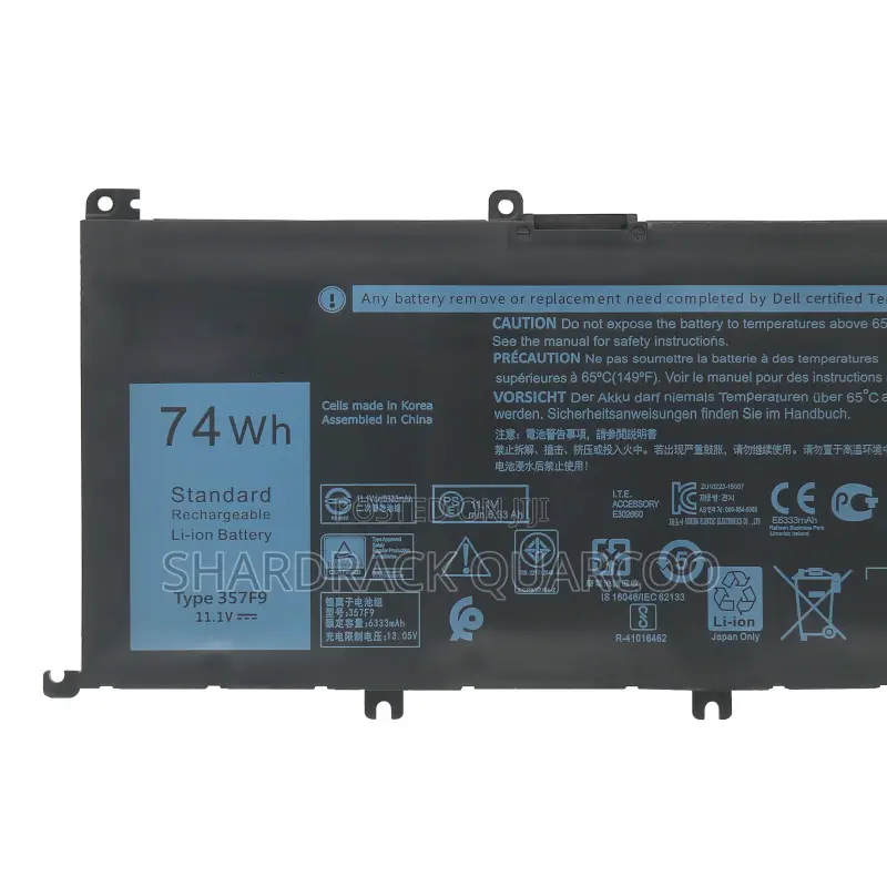 New 357f9 Battery for Dell Inspiron 15 Gaming 5576 5577 7566 7567 7000