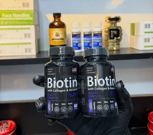 Beauty Complex Premium Dietary Supplement Biotin Capsules (15,000 McG)