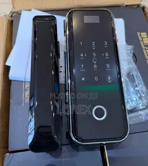 Glass Door Smart Lock Wifi For Frameless Glass Door (Tuya App)