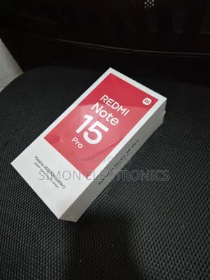 New Xiaomi Redmi Note 15 Pro 256 GB Black