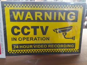 Cctv Warning Sign