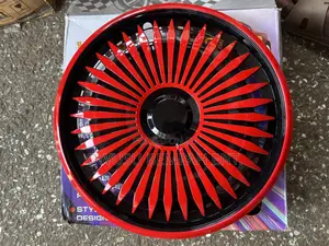 Red Black Wheel Covers Rim 14 15 16