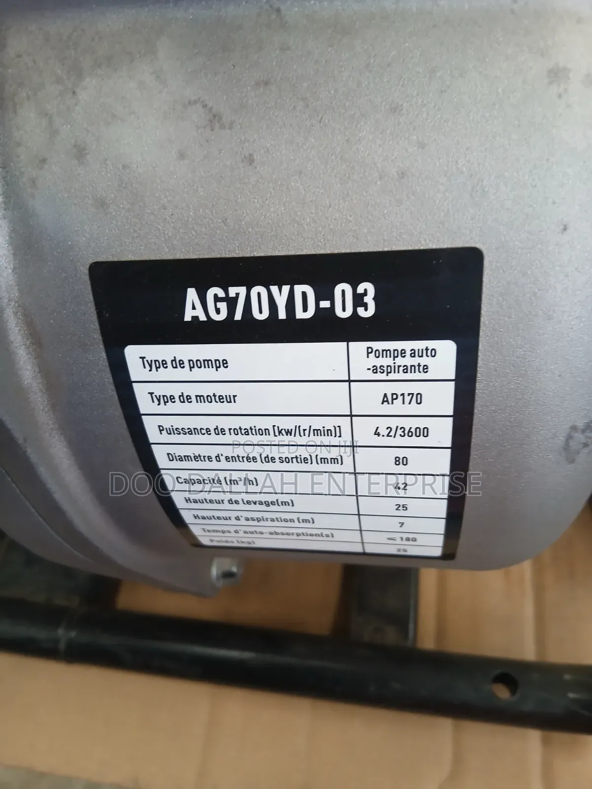 Apsonic Agbon Water Pump