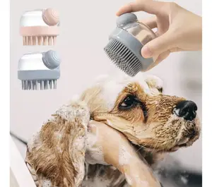 Silicon Bath Brush With Dispenser
