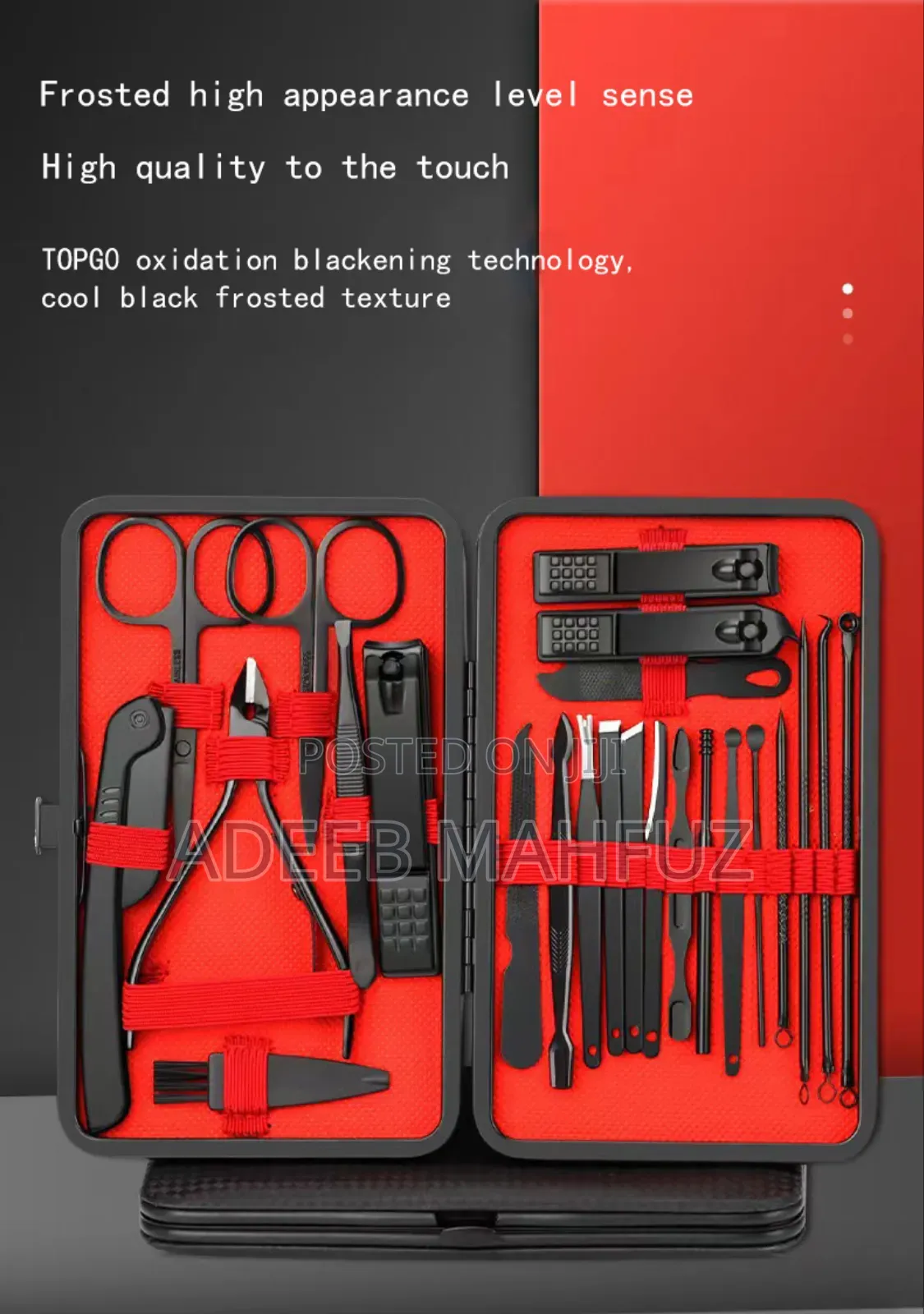 24 PCS Nail Clippers Manicure Set