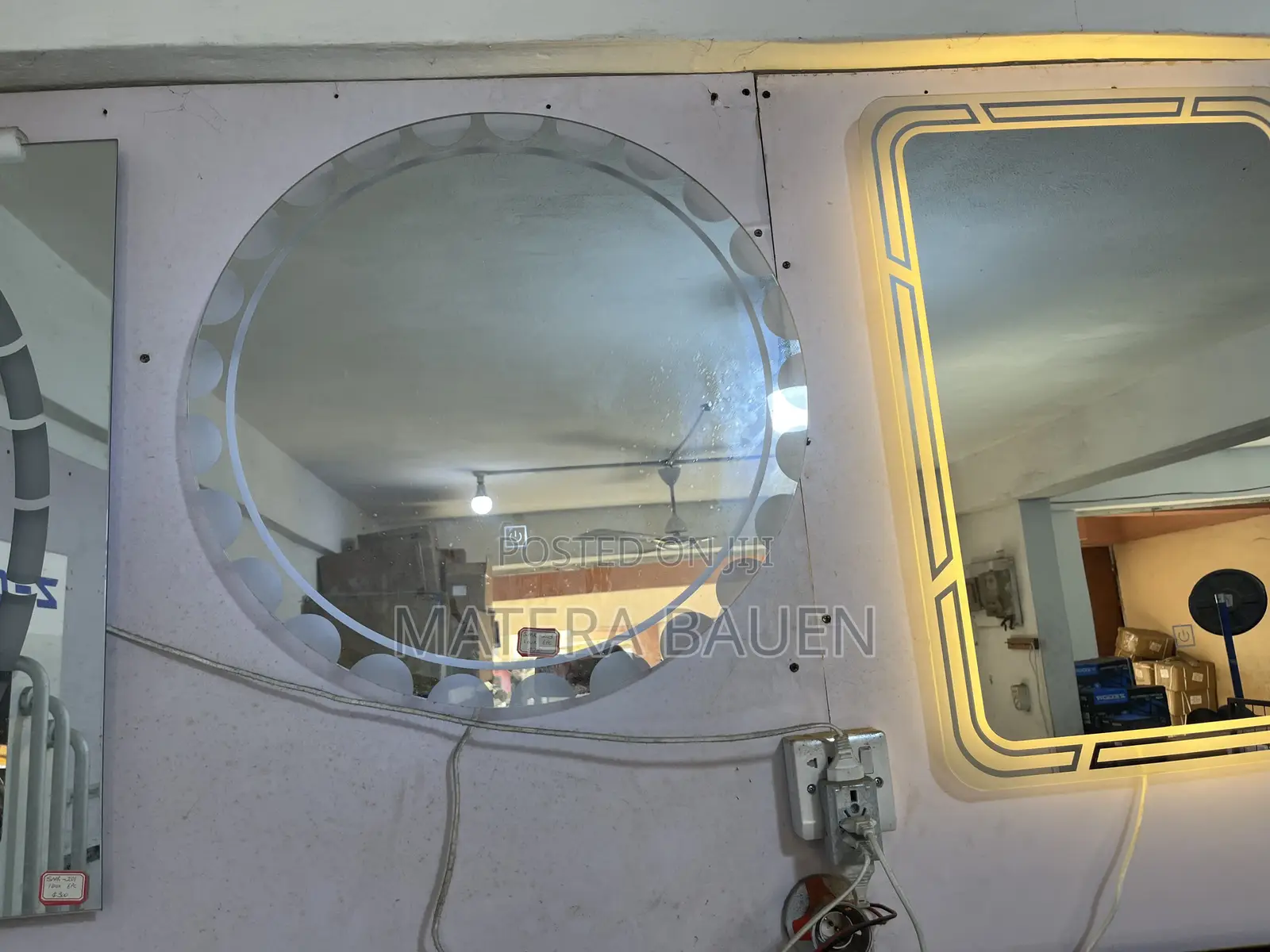 Stylish Led Mirror, Touch Sensor Clear Light