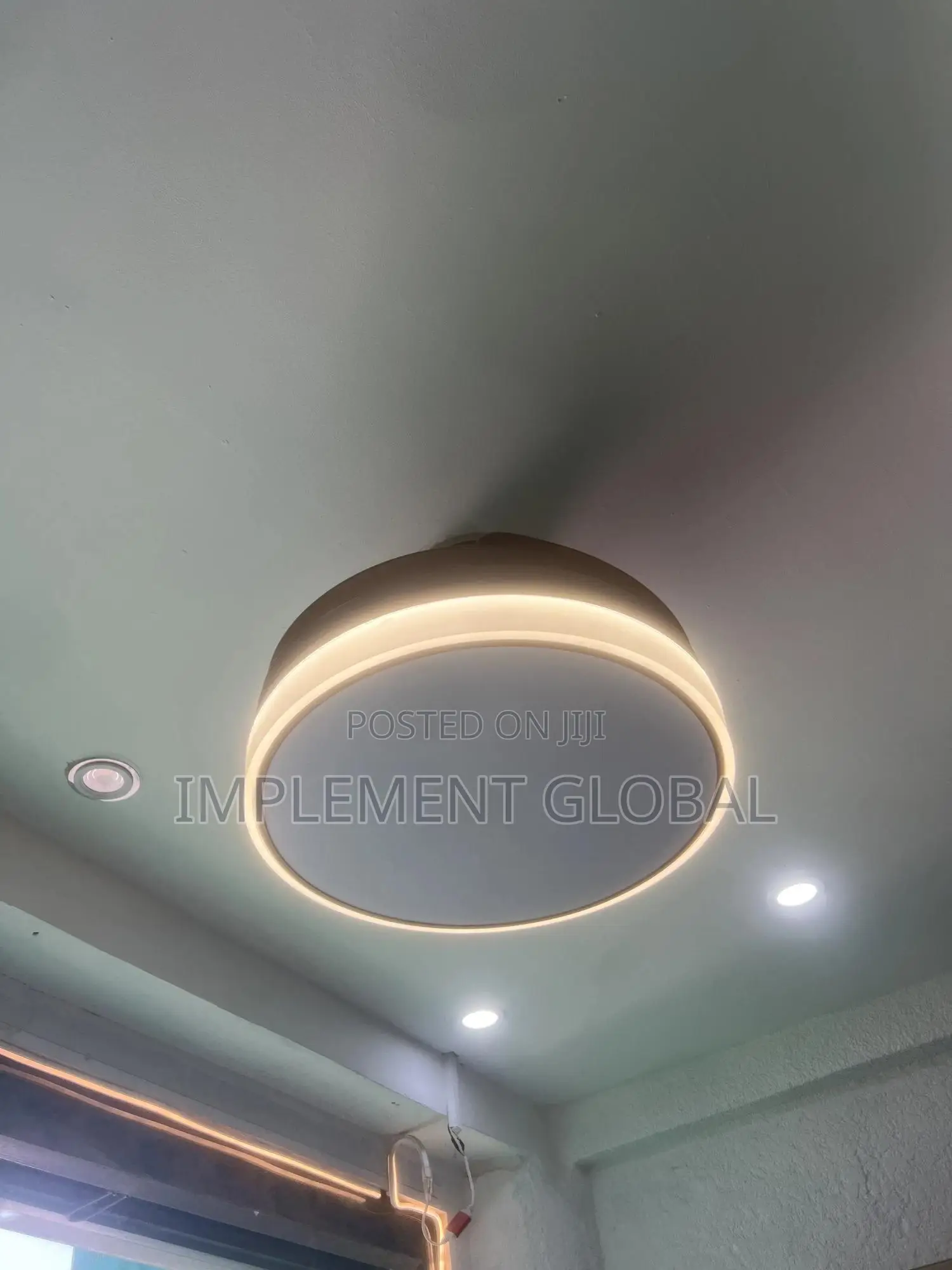 Ceiling Fan With Light - Foldable Blade