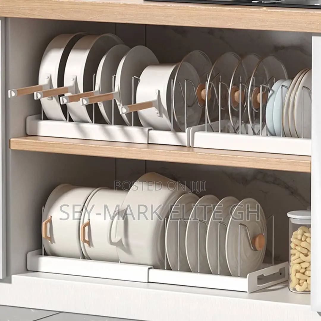 Expandable Pots &Lids Organizer