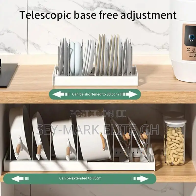 Expandable Pots &Lids Organizer