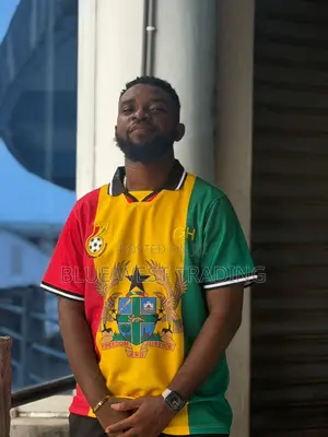 Ghana Coat of Arms Jersey _ Ghana Concept Jersey
