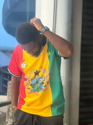 Ghana Coat of Arms Jersey _ Ghana Concept Jersey