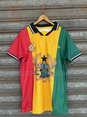 Ghana Coat of Arms Jersey _ Ghana Concept Jersey