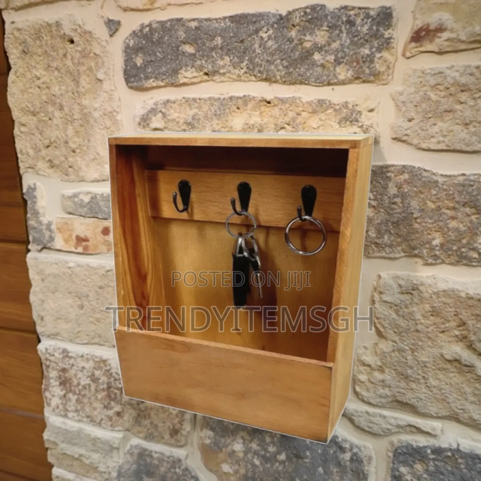 Key Holder Wall Mount Organizer Decorative Storage Box