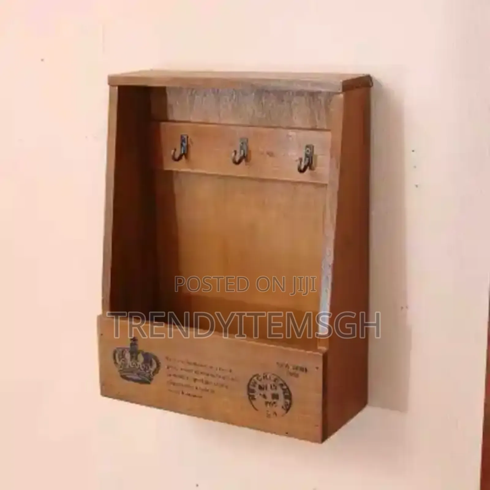 Key Holder Wall Mount Organizer Decorative Storage Box