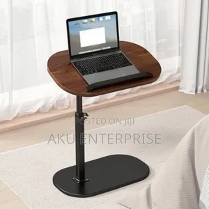 Laptop Bedside Table Brown