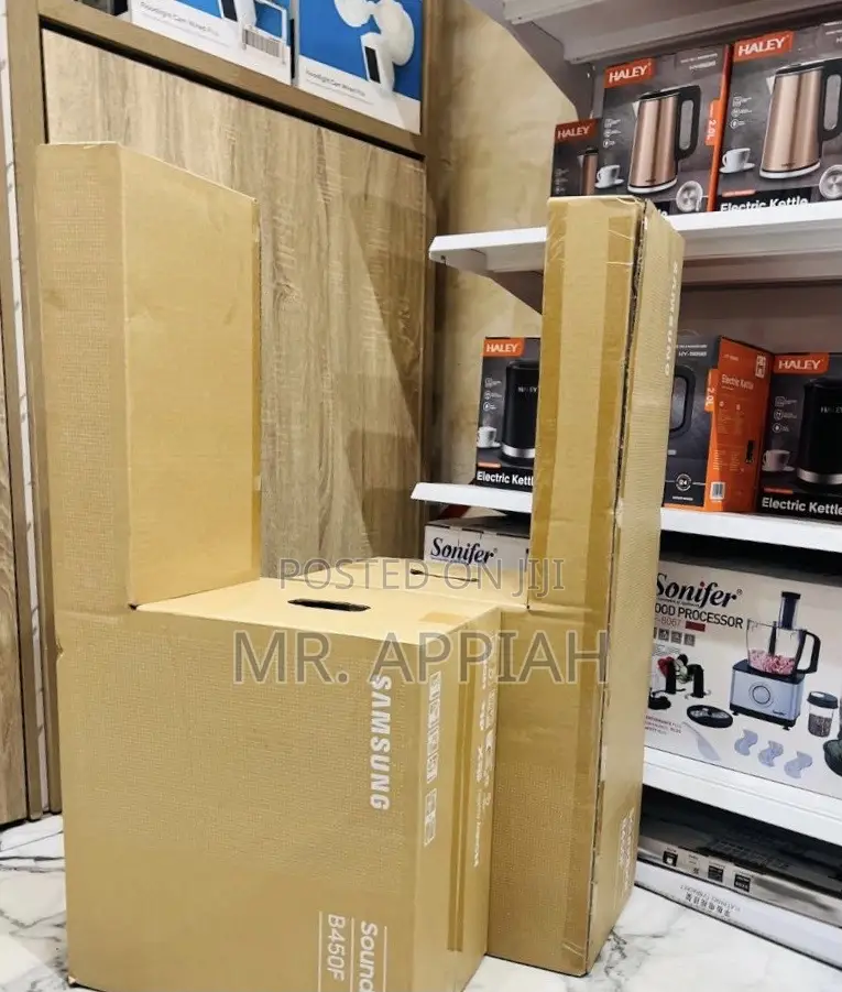Get Latest Samsung B450f 2.1channel Wireless Sound Bar(Black)B450bf