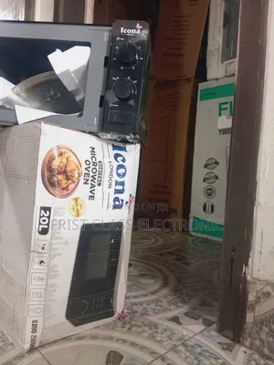 Icona Black Microwave, Microwave That Means Business