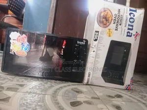 Icona Black Microwave, Microwave That Brings Raw Performance