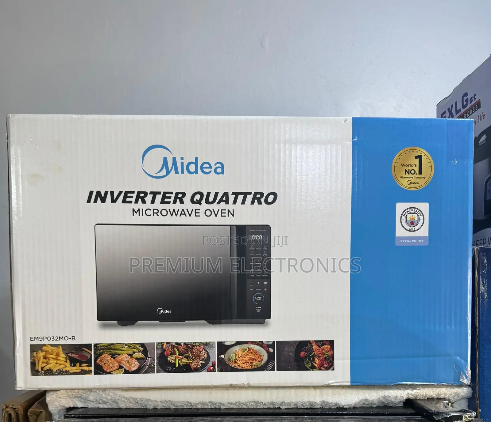 Midea 30l Inverter Quattro Technology 2026 Model 900w Microwave