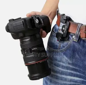 Puluz Capture Camera Clip Aluminum Alloy Quick Release Clip With Plate