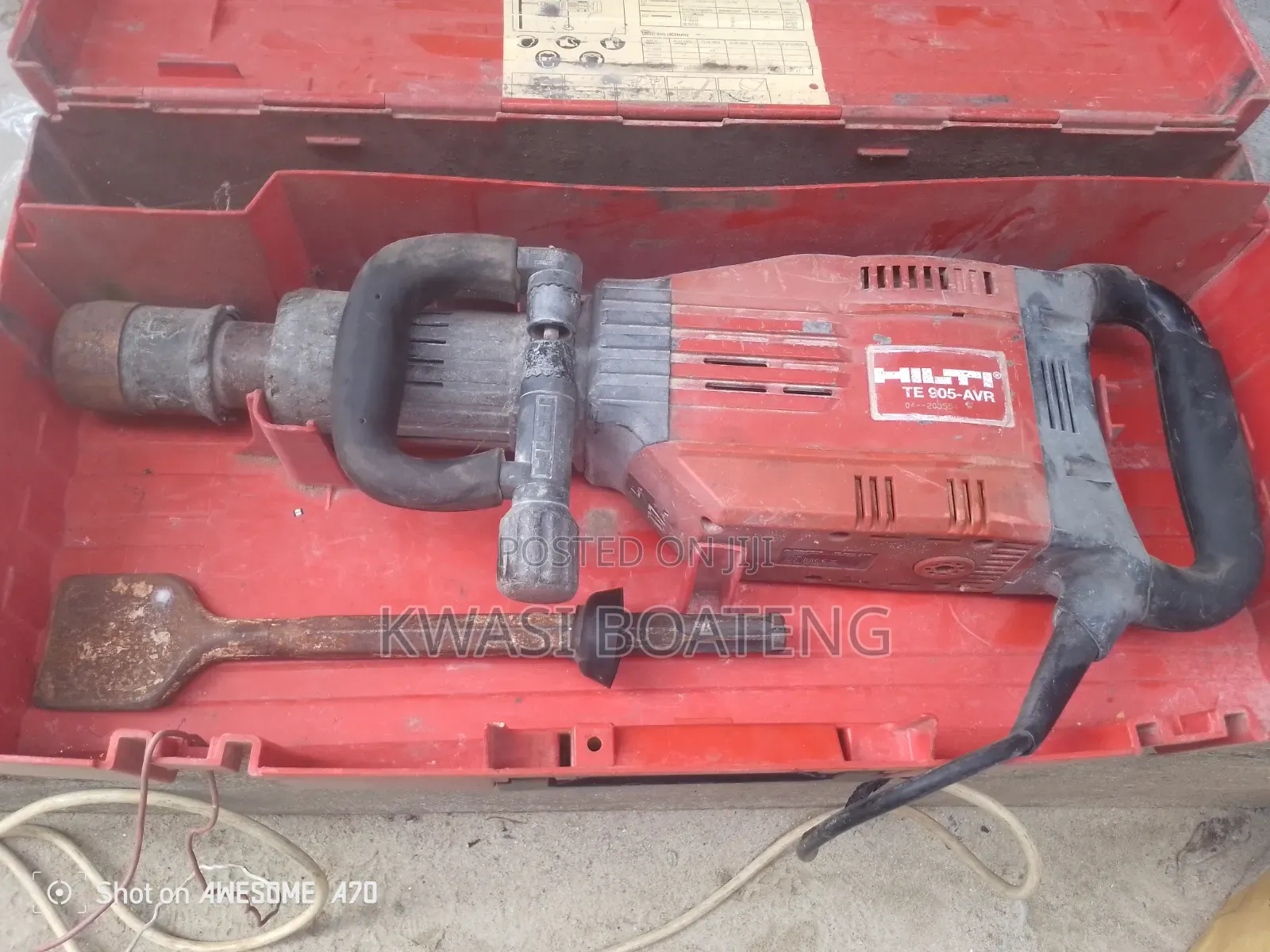Very Powerful Concrete Demolition Breaker