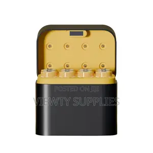 Beston 8-Slot Charger With 8 Aa Lithium Rechargeable Batteries