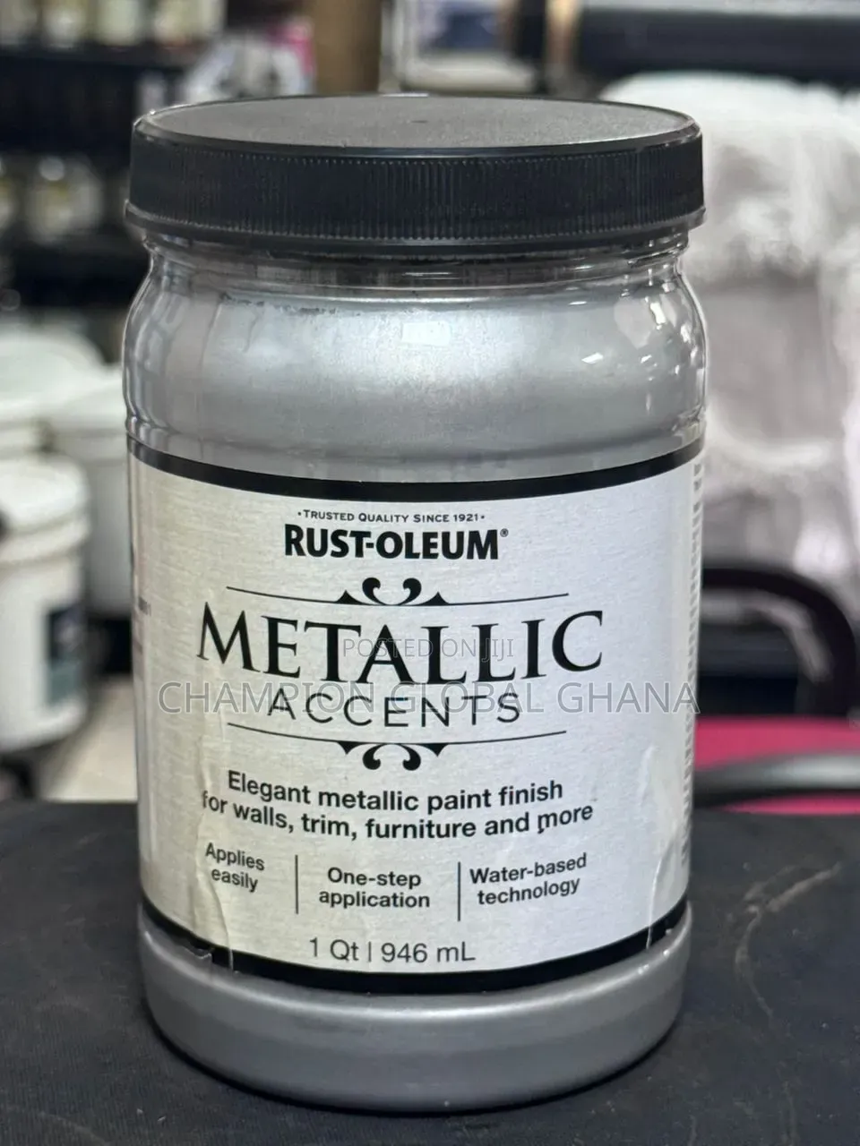Metallic Paint Sterling Silver