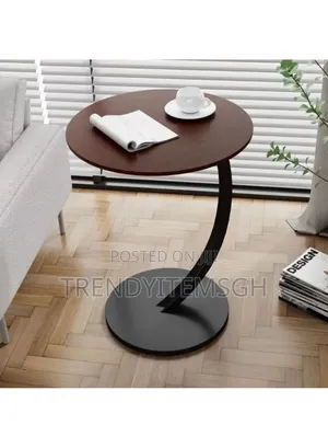 Single Tier C Shape Sofa Side Table