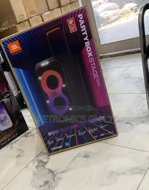 Neatly Sealed JBL Partybox Stage 320 Portable 240w Party Speaker