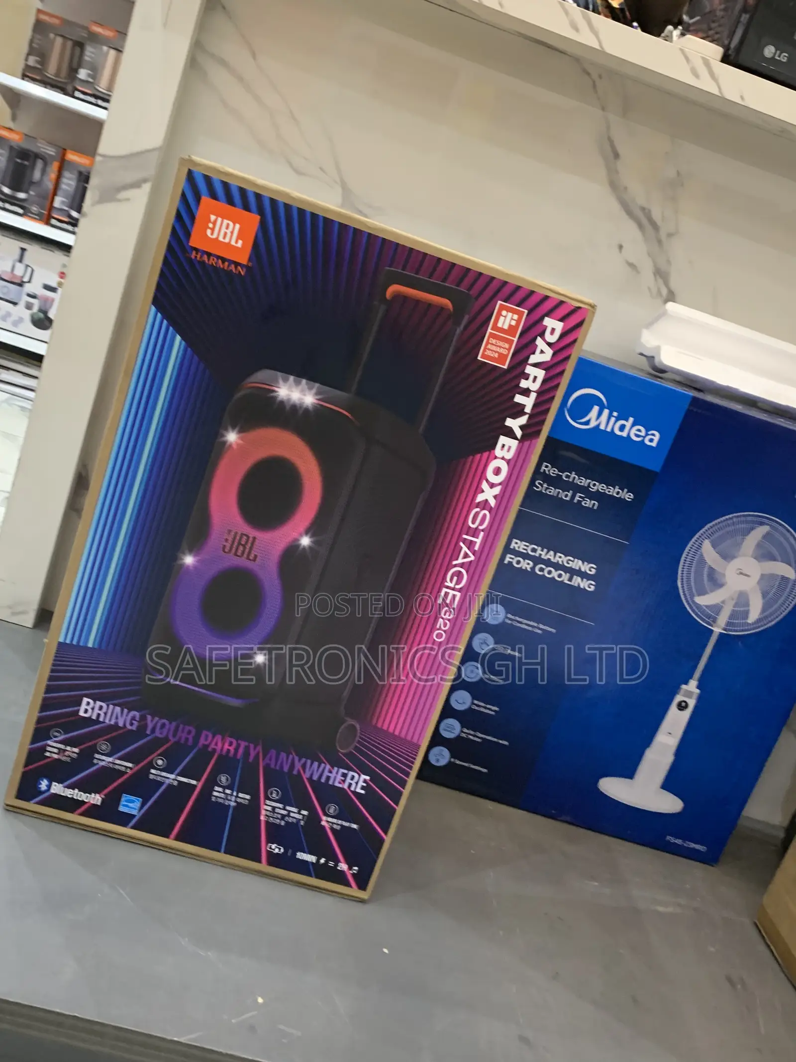 Grab Original 240w JBL Partybox Stage 320 Is a Portable Party Speaker
