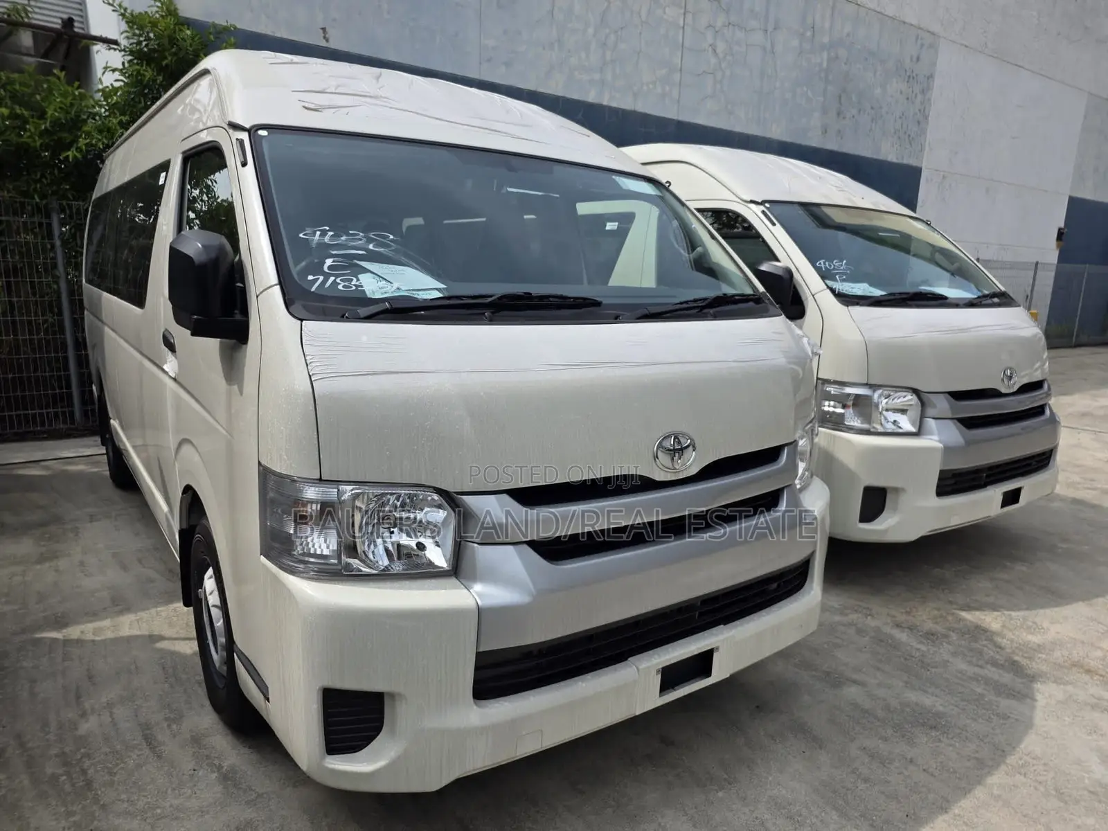 New Toyota HiAce 2025 White