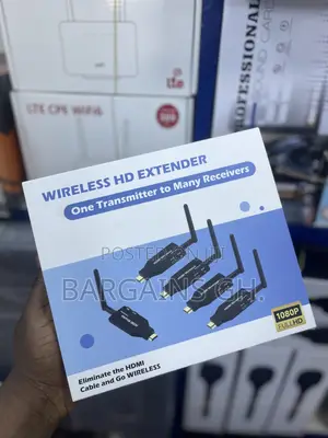 4 in 1 Wireless Hdmi Extender (1 Transmitter + 3 Receivers)