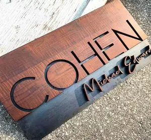 Customized Wooden Signage