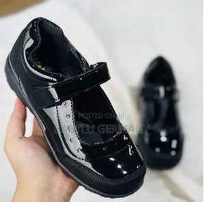 Size 26 to 42 Black School Shoe