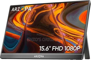 Arzopa 15.6" Portable Monitor FHD 1080p Ultra-Slim With Usb-C Hdmi