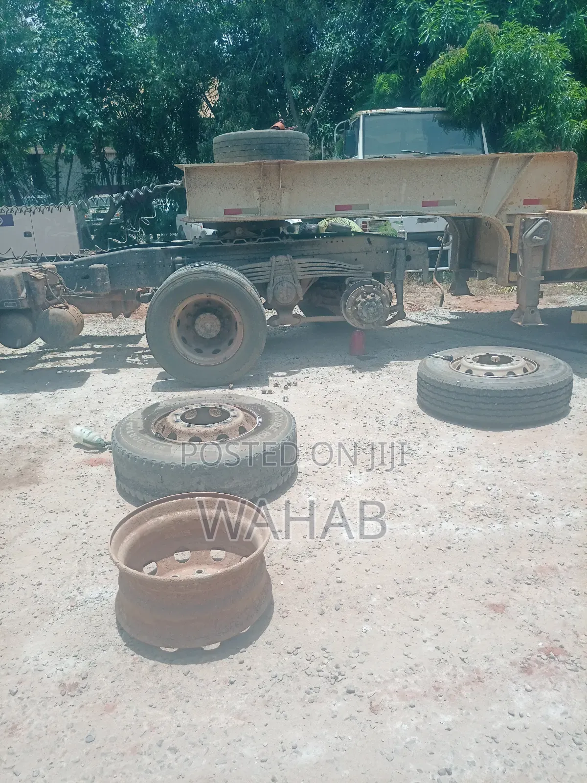 Mobile Tyre Changing/Vulcanizer for Tipper Truck,Trailer, Caterpillar