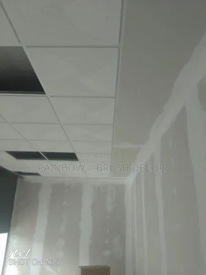 Armstrong Acoustic Tiles Ceiling Installation
