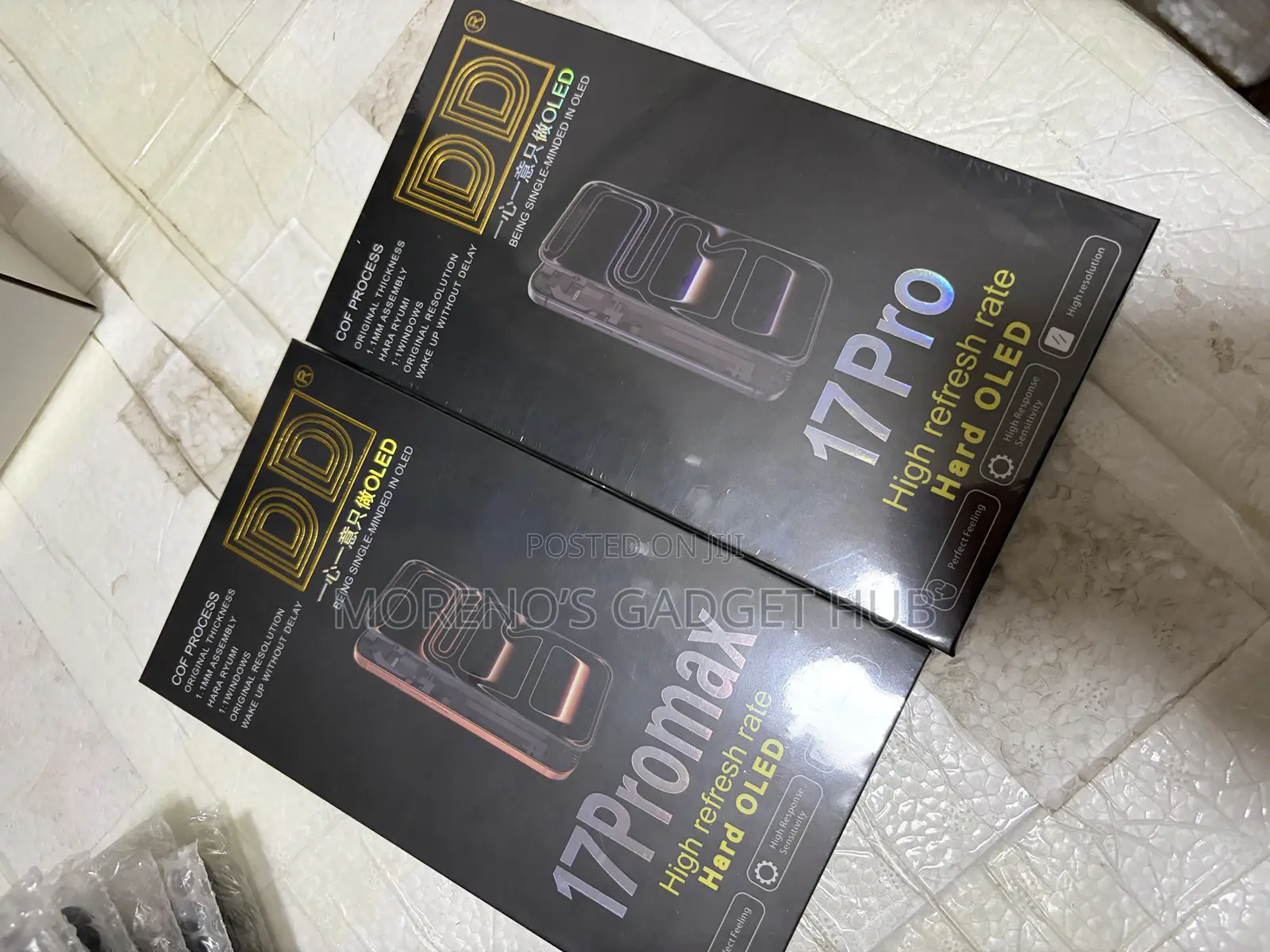 Original Oled Screen for 17 Pro and 17 Pro Max